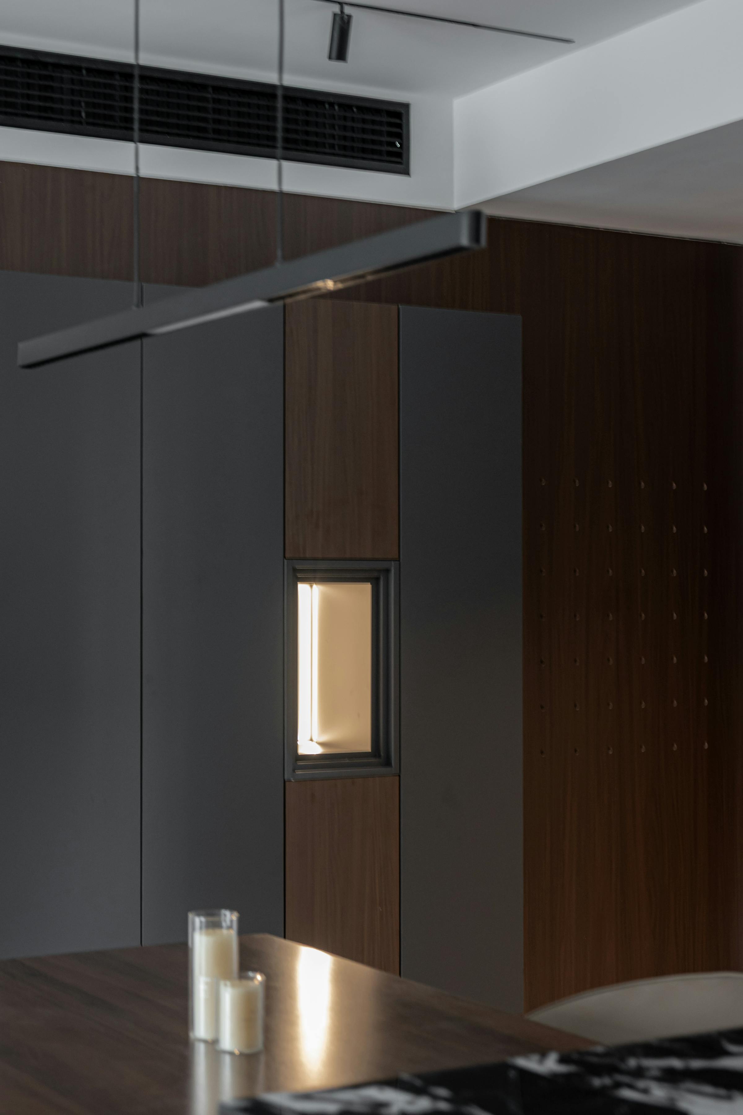 A quiet, considered interior setting in soft natural light.